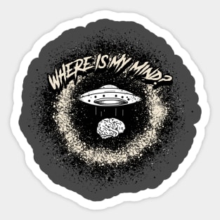 Where Is My Mind? Graphic Sticker